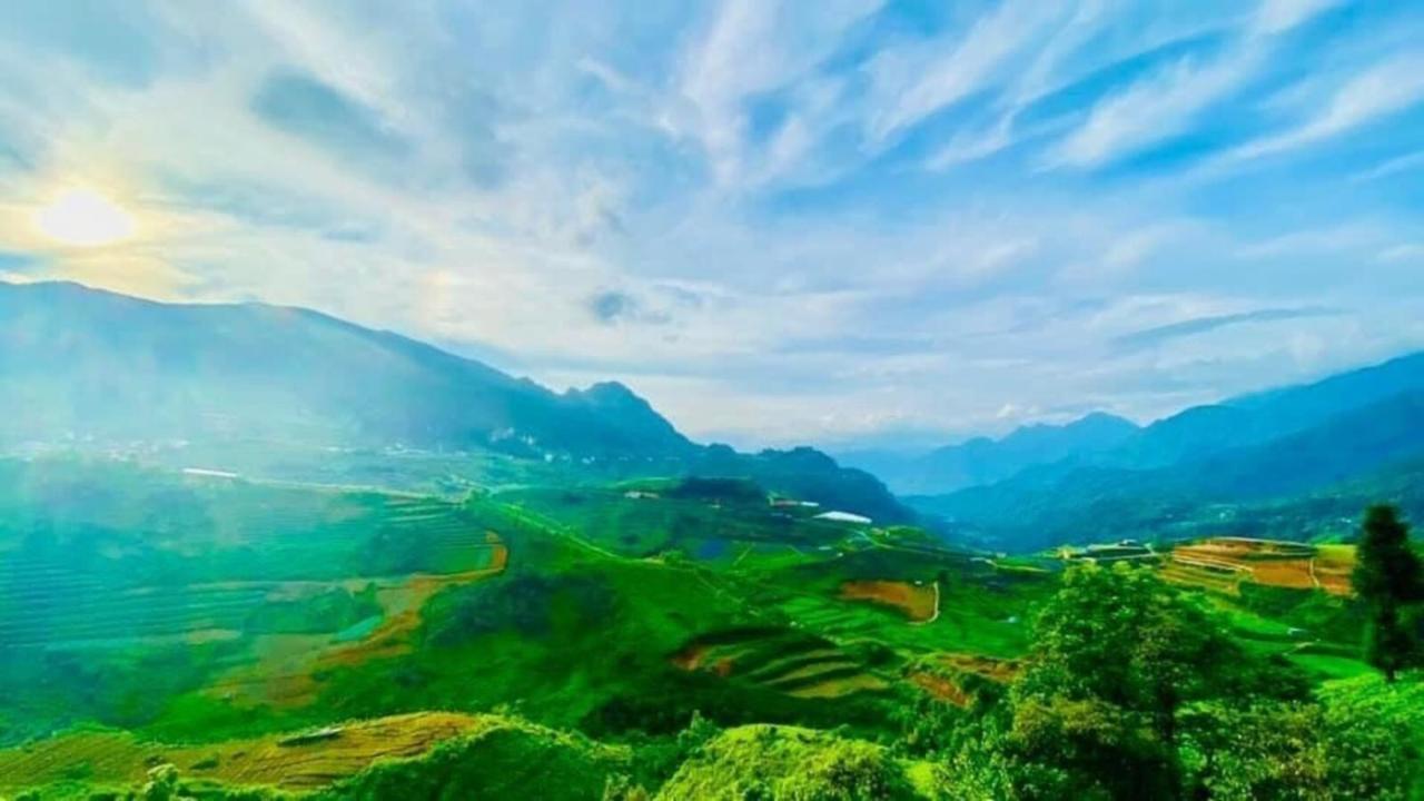 Ha Lu Homestay Lao Cai Bagian luar foto