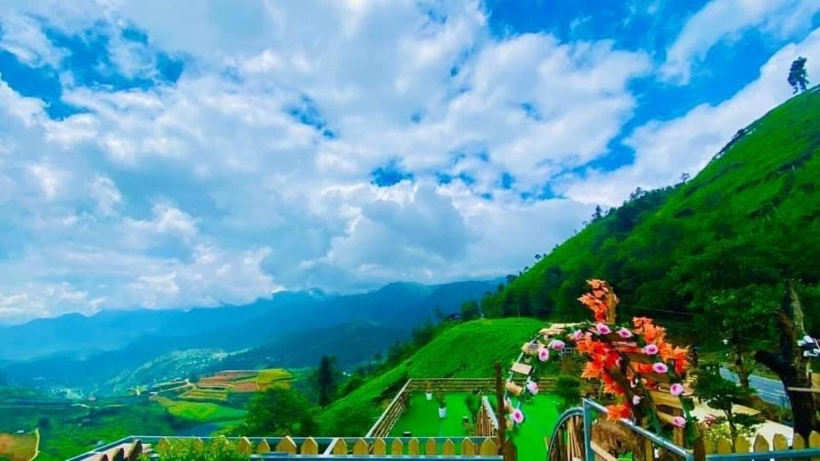 Ha Lu Homestay Lao Cai Bagian luar foto